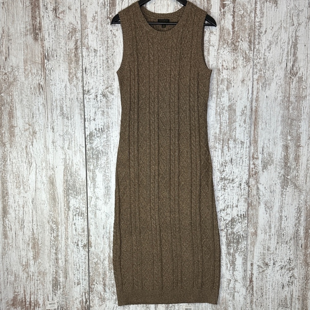 Current Air x Anthropologie Cable-Knit Midi Dress & Shrug Set Size M - Picture 5 of 15